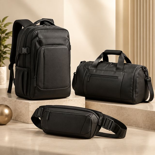 3-in-1 Laptop Backpack, Duffel and Sling