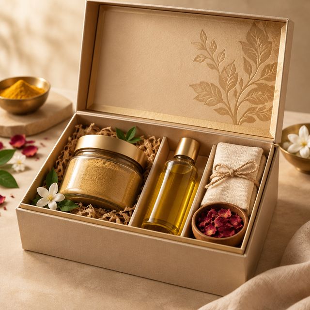 Ayurvedic Ubtan and Oil Ritual Box