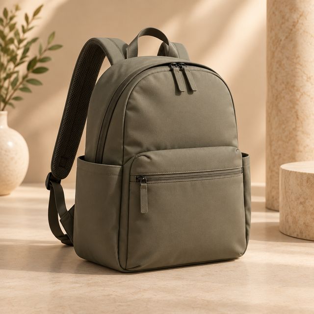 Compact Daypack with Side Pockets