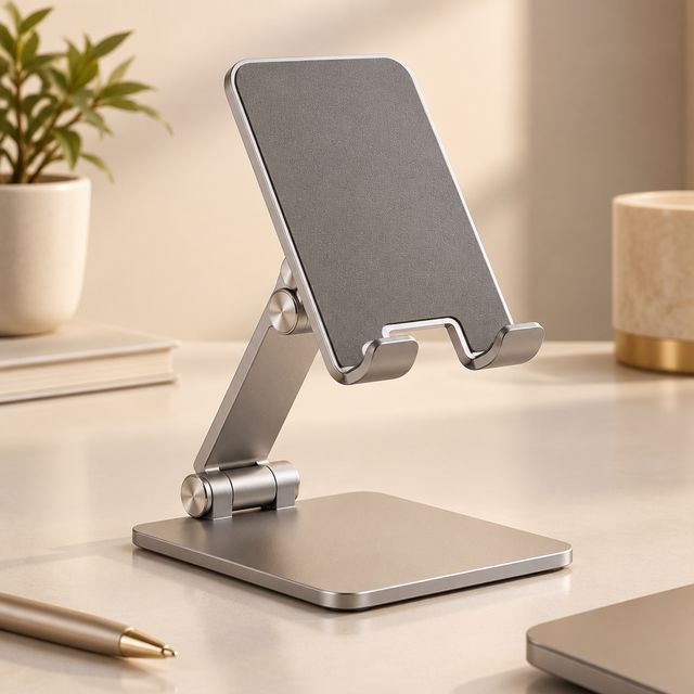 Foldable Metal Phone and Tablet Stand