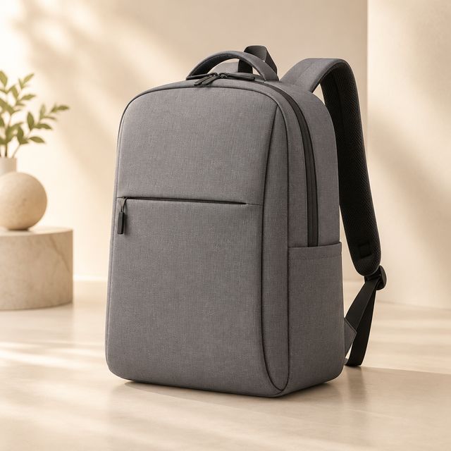 Grey Everyday Laptop Backpack