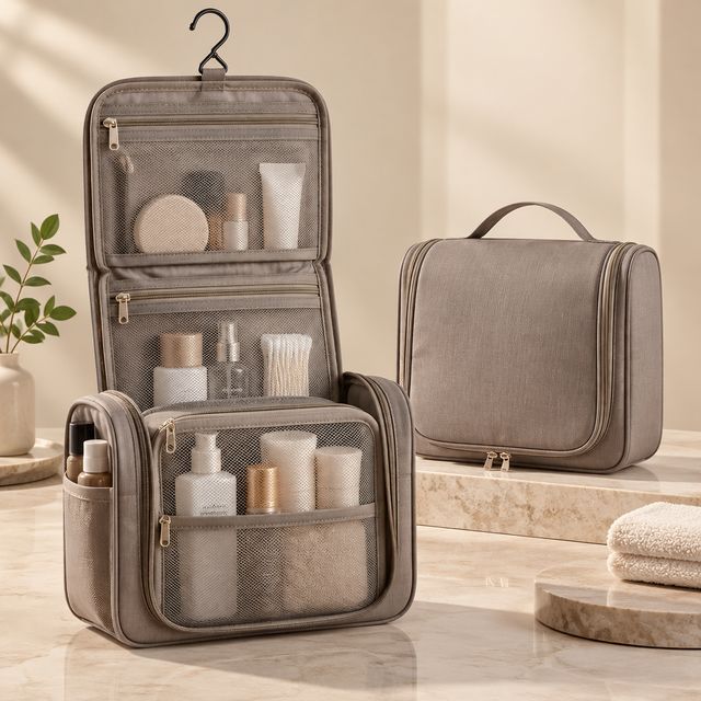 Hanging Toiletry Travel Organiser