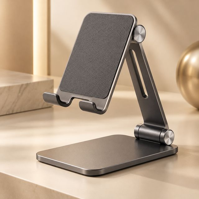Heavy-duty Adjustable Metal Phone Stand