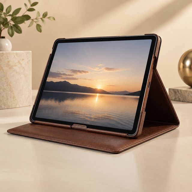 Leather Tablet Stand Case