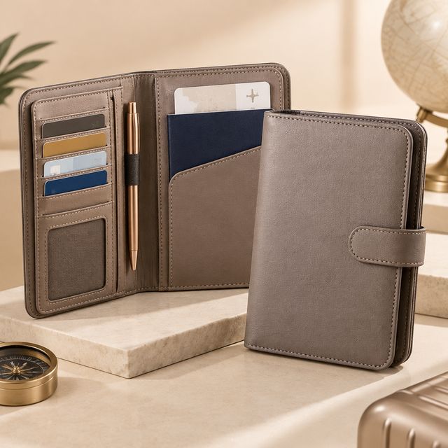 Multifunction Travel Passport Organiser