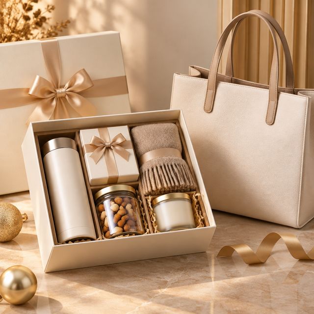 New Year Gift Box with Tote Bag
