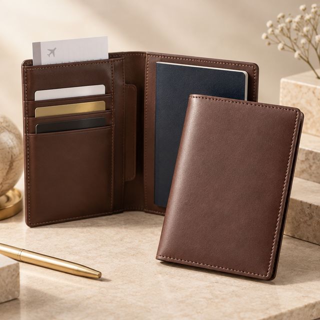 Passport and Travel Wallet Set