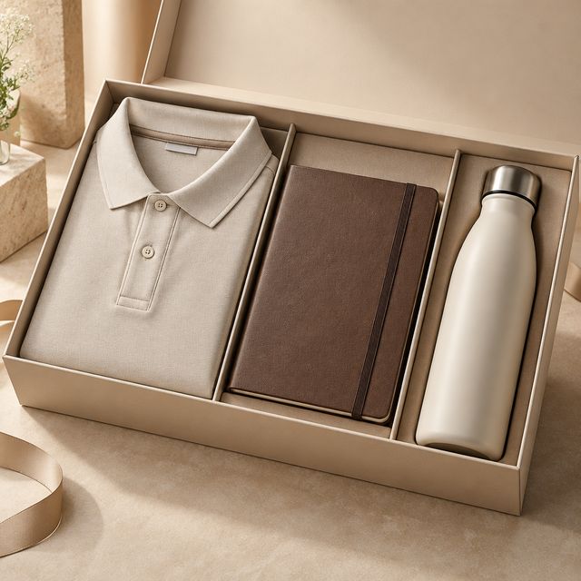 Polo, Notebook and Bottle Welcome Box