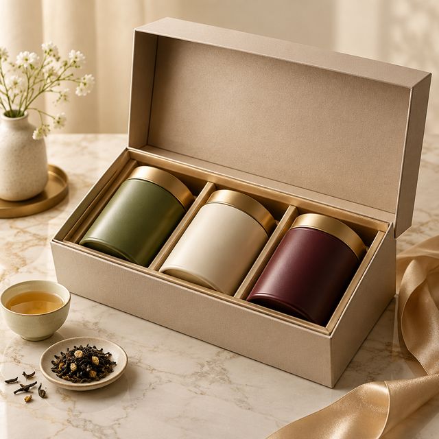 Premium Tea Jar Collection Box