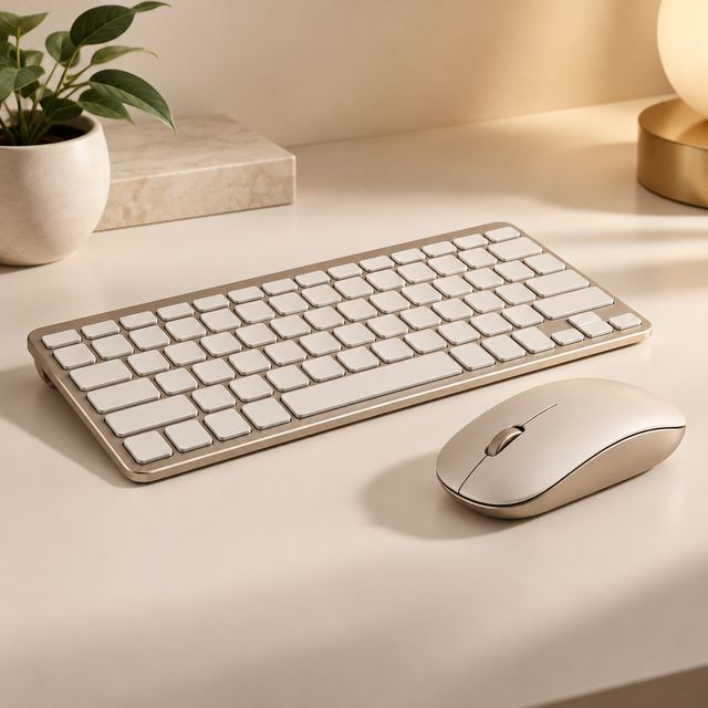 Wireless Keyboard and Mouse Combo, Compact