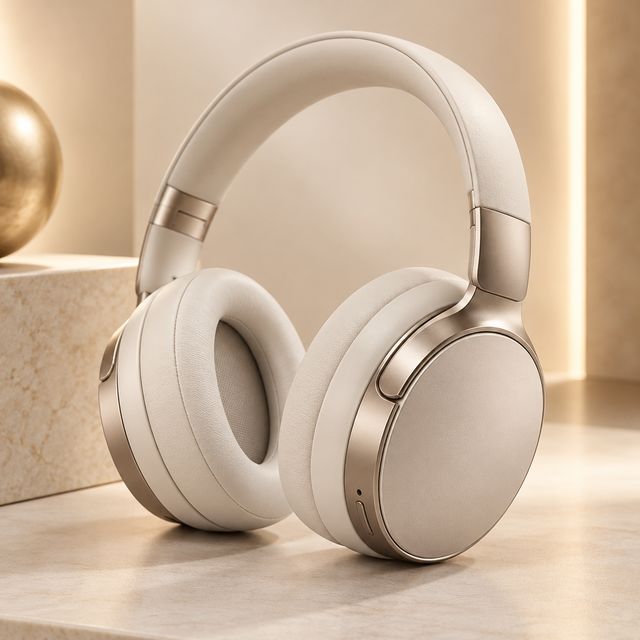 Wireless Over-ear Headphones with Mic
